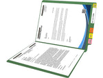 Medical Arts Press Reinforced End Tab File Folder, Straight Cut, Letter-Size, Green, 250/Carton (S-01502-GRN-B)
