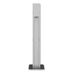 Touch-Free Dispenser Stand, 19.29 x 19.2 x 27.9, Silver