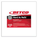 Hard As Nails Floor Finish, 1 gal Bottle, 4/Carton