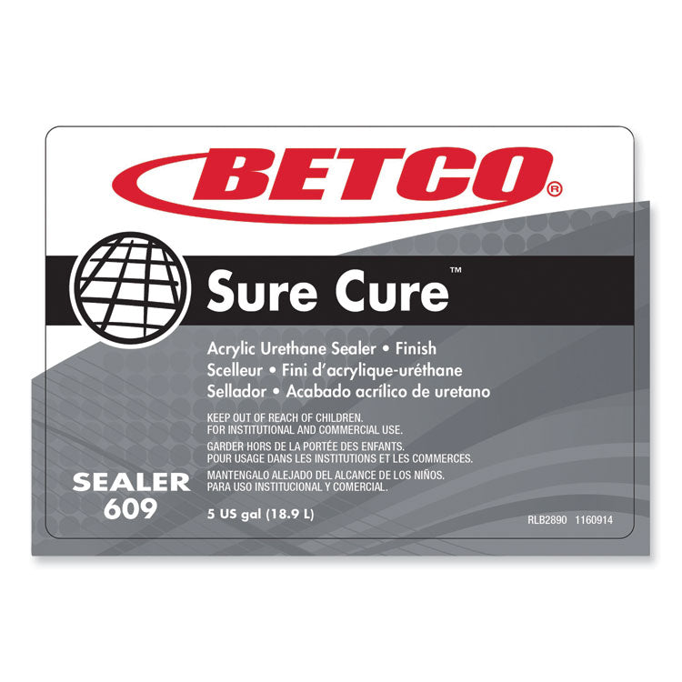 Sure Cure Urethane Fortified Sealer/Finish, 5 gal Bag-in-Box