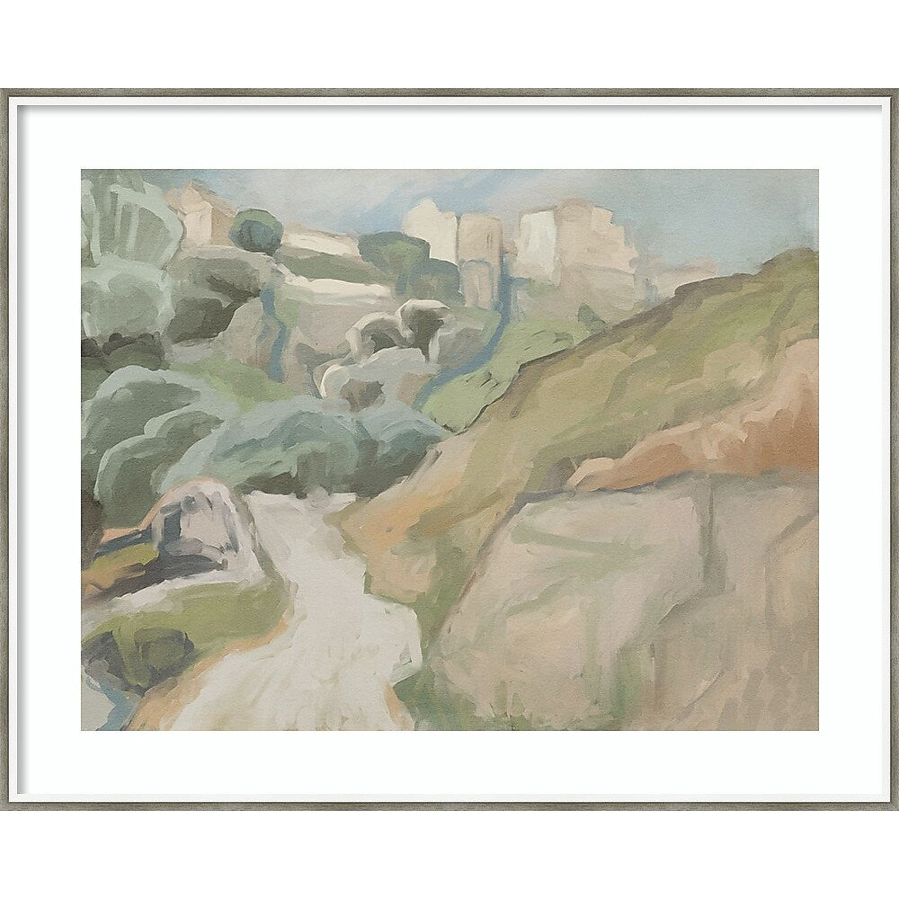 Amanti Art Afternoon Forest Hike by Urban Road Wood Framed Wall Art Print, 41" x 33" (A42677390667)