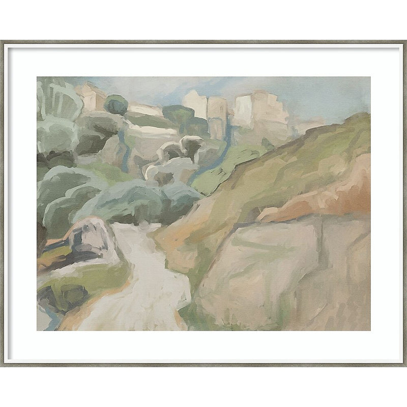 Amanti Art Afternoon Forest Hike by Urban Road Wood Framed Wall Art Print, 41" x 33" (A42677390667)