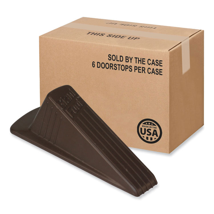 Giant Foot Doorstop, Tpr, 3.5w X 6.75d X 2h, Brown, 12/Box