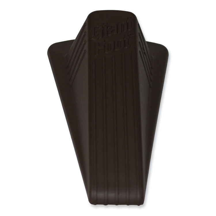 Giant Foot Doorstop, Tpr, 3.5w X 6.75d X 2h, Brown, 12/Box