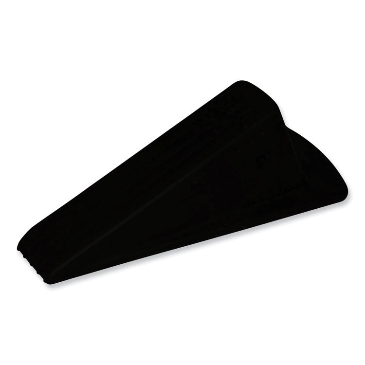 Giant Foot Doorstop, No-Slip Rubber Wedge, 3.5w X 6.75d X 2h, Brown, 2/pack