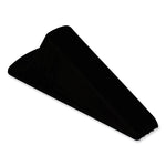 Giant Foot Doorstop, No-Slip Rubber Wedge, 3.5w X 6.75d X 2h, Brown, 2/pack