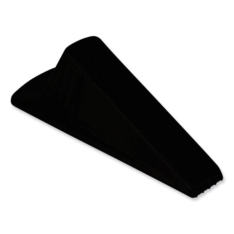 Giant Foot Doorstop, No-Slip Rubber Wedge, 3.5w X 6.75d X 2h, Brown, 2/pack