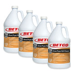 Oven Fryer Grill Cleaner, Characteristic Scent, 1 gal Bottle, 4/Carton