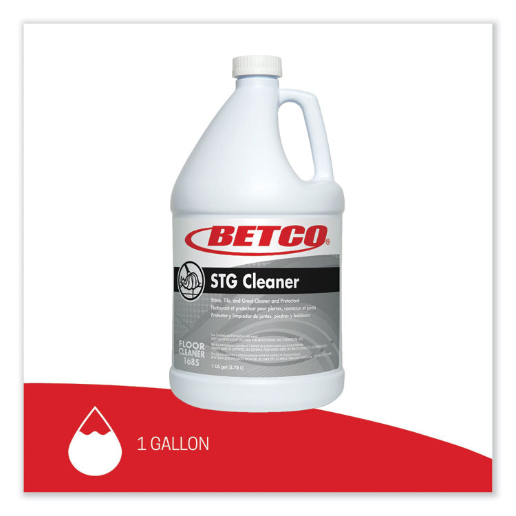Stone, Tile, Grout Cleaner and Protectant, Pleasant Scent, 1 gal Bottle, 4/Carton