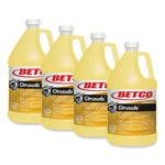 Symplicty Citrusuds Manual Dishwashing Detergent, Lemon Scent, 1 gal Bottle, 4/Carton