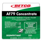 AF79 Acid-Free Bathroom Cleaner Concentrate, Ocean Breeze Scent, 2 L Bottle, 4/Carton