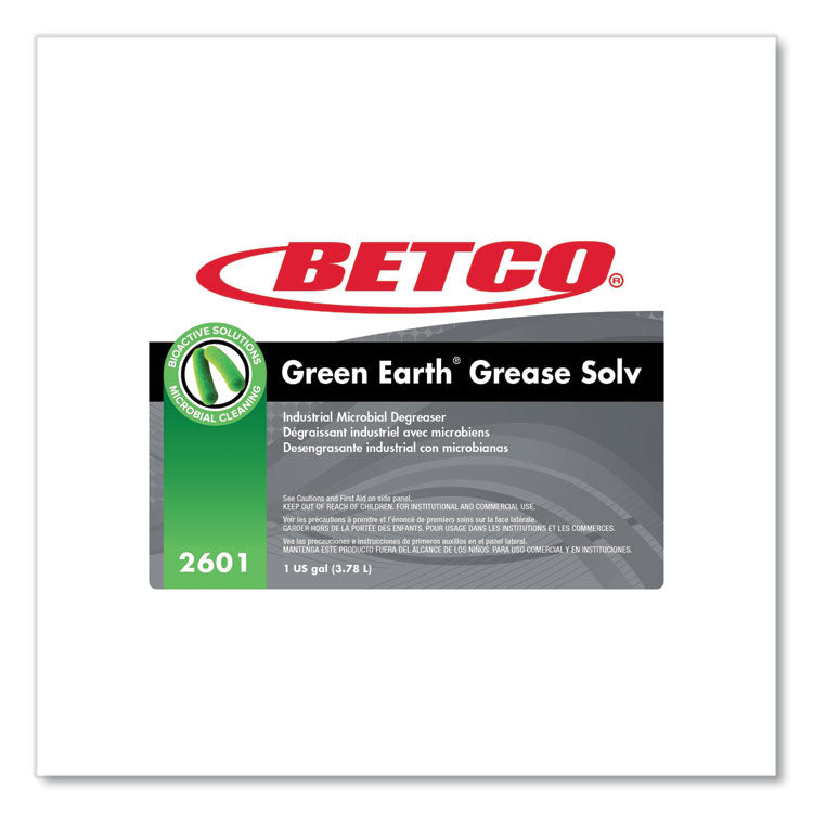 BioActive Solutions Grease Solv, Orange Scent, 1 gal Bottle, 4/Carton