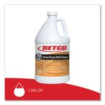 Oven Fryer Grill Cleaner, Characteristic Scent, 1 gal Bottle, 4/Carton