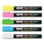 Bright Sticks, Medium Bullet Tip, Assorted Colors, 5/set