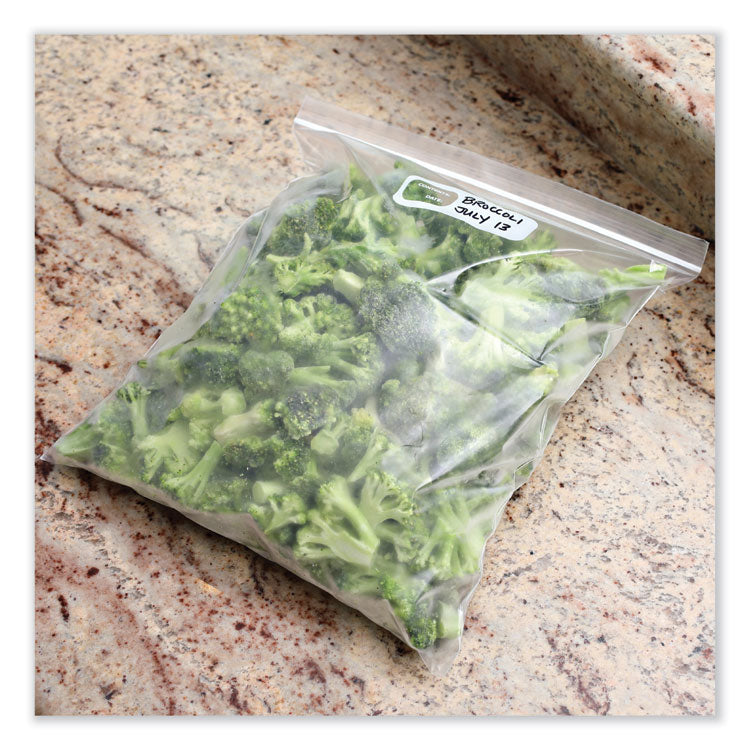 Reclosable Freezer Storage Bags, 1 gal, 10.5" x 11", Clear, 250/Box