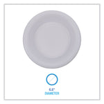 Hi-Impact Plastic Dinnerware, Bowl, 10 oz to 12 oz, White, 1,000/Carton