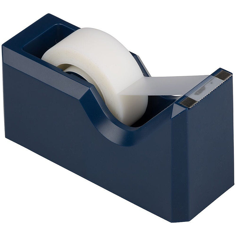 JAM PAPER Desk Trio Pack, Navy Blue, Stapler, Tape Dispenser & Pen Holder, 3/Pack (337841nas)