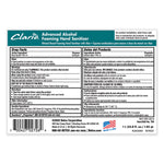 Clario Advanced Alcohol Foaming Sanitizer, 1,000 mL Bag, Citrus, 6/Carton