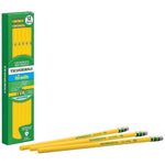 Ticonderoga Tri-Write Wooden Pencil, 2.2mm, #2 Soft Lead, Dozen  (X13856X)