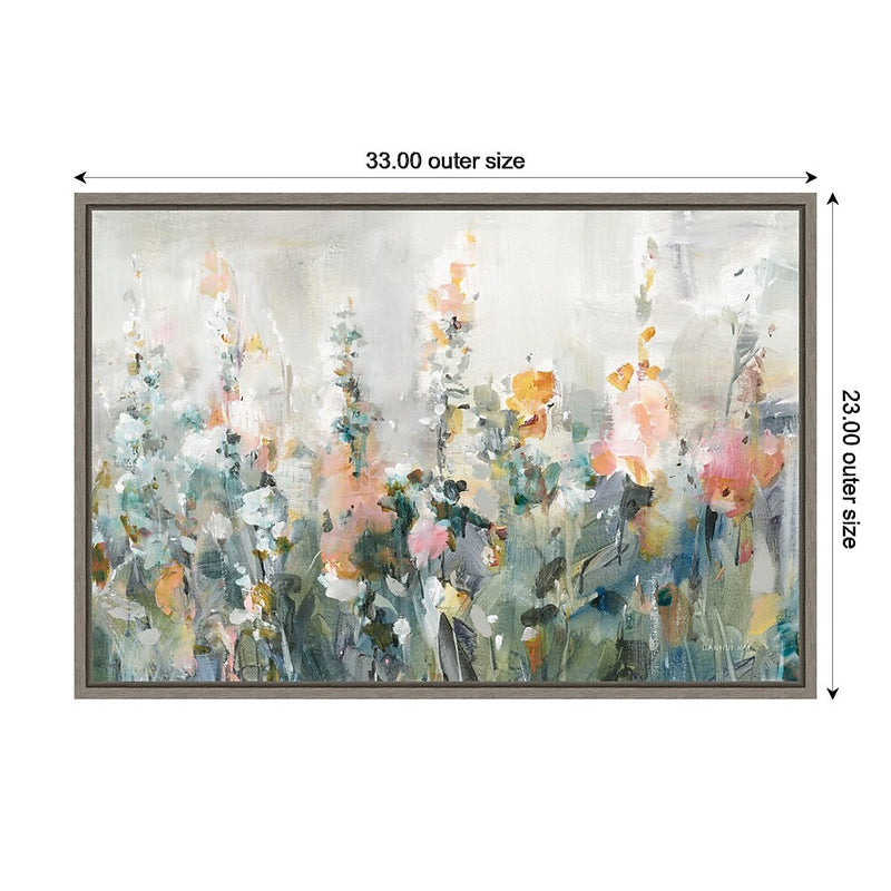 Amanti Art Rustic Garden by Danhui Nai Framed Canvas Wall Art Print, 33" x 23" (A42677470003)