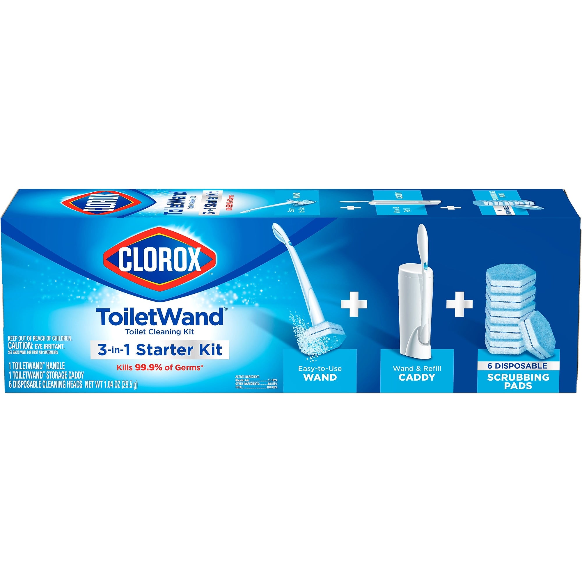 Clorox ToiletWand Disposable Toilet Cleaning System (COX03191)