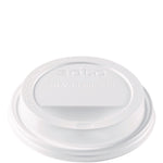 Solo Traveler Sip Through Lids for ThermoGuard Hot Cups, Fits 12 oz to 24 oz Hot Cups, Plastic, White, 1,200/Carton