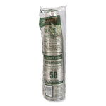 Bare Eco-Forward RPET Cold Cups, 10 oz, Plastic, Leaf Design, 1,000/Carton
