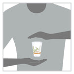 Bare Eco-Forward RPET Cold Cups, 10 oz, Plastic, Leaf Design, 1,000/Carton