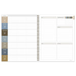 2026 TF Publishing Linen 9" x 11" Weekly & Monthly, Paperboard Cover, Multicolored (26-9720)