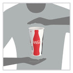 Double Sided Poly Paper Cold Cups, 28 oz to 32 oz, Coca-Cola Design, 40/Pack, 12 Packs/Carton