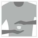 Plastic Cup Insert, 3.5 oz, 3.6" Diameter x 1.3" h, Clear, 1,000/Carton
