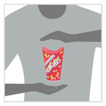 Grease-Resistant Paper Munchie Cup Containers, ProPlanet Seal, 4.5 oz, 2.5" Diameter x 6.9" h, Munchies Design, 1,000/Carton