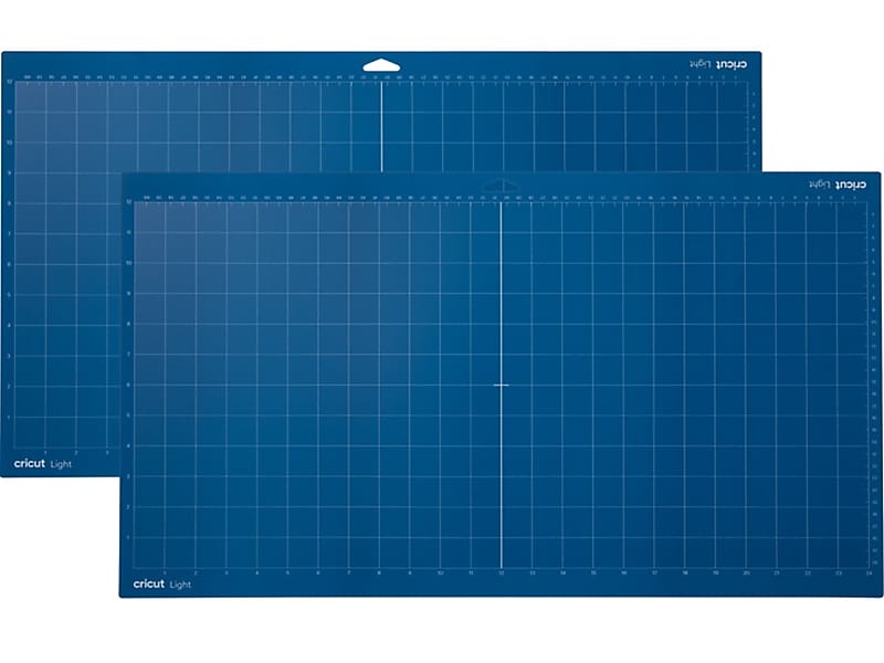 Cricut Die Cutting Light-Grip Performance Machine Mat, Blue, 2/Pack (2009973)