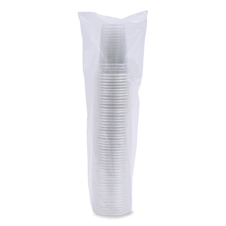 Clear Plastic Cold Cups, 9 oz, 50/Sleeve, 20 Sleeves/Carton