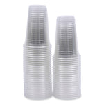 Clear Plastic Cold Cups, 20 oz, 50/Sleeve, 20 Sleeves/Carton