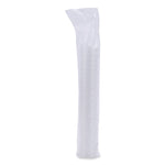 Souffle/Portion Cup Lids, Fits 1.5 oz and 2 oz Portion Cups, Plastic, Clear, 2,500/Carton