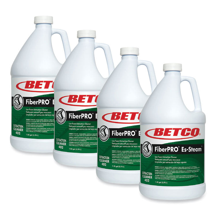 FiberPRO Es-Steam Carpet Cleaner, Country Fresh, 1 gal Bottle, 4/Carton