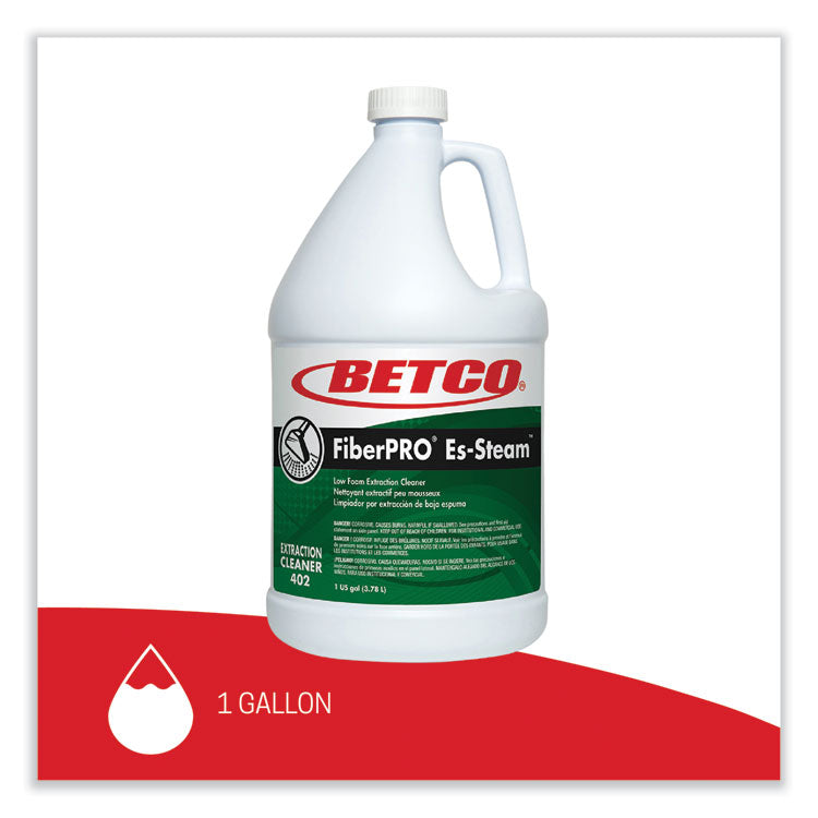FiberPRO Es-Steam Carpet Cleaner, Country Fresh, 1 gal Bottle, 4/Carton