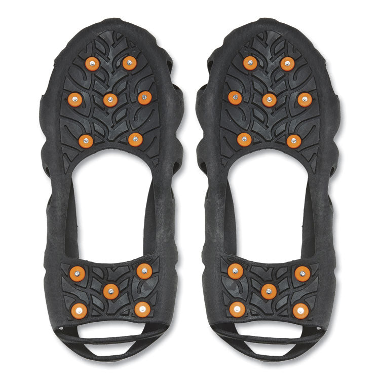 Trex 6304 One-Piece Step-In Full Coverage Ice Cleats, Large, Black, Pair