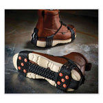 Trex 6310 Adjustable Slip-On Ice Cleats, Medium, Black, Pair