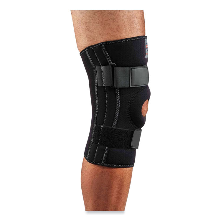 ProFlex 620 Open Patella Spiral Stays Knee Sleeve, Small, Black