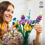 LEGO Botanicals Wildflower Bouquet, 939 Pieces  (10313)