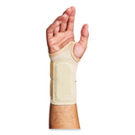 ProFlex 4010 Double Strap Wrist Support, X-Large, Fits Right Hand, Tan