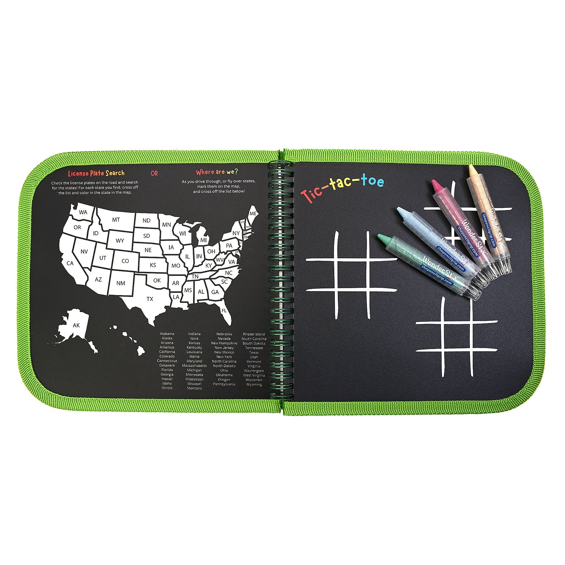 The Pencil Grip Daily Doodler Reusable Coloring Book, 12 Pages (TPG845)