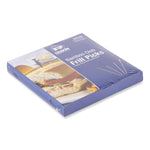 Cellophane-Frill Wood Picks, Bamboo, 4" Assorted, 10,000/Carton