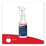 Deep Blue Glass and Surface Cleaner, Ammonia Scent, 32 oz Bottle, 12/Carton