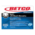 Symplicity Duet L Laundry Detergent, 1 gal, Fresh Scent, 4/Carton