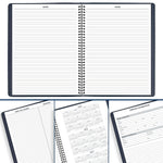2026 AT-A-GLANCE 8.25" x 11" Weekly Appointment Book Planner, Faux Leather Cover, Navy (70-950-20-26)