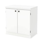 South Shore Morgan Small 2-Door Storage Cabinet, Pure White (7260722)