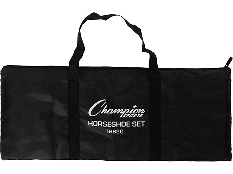 Champion Sports Horseshoes Set, Silver/Bronze (IHS20)